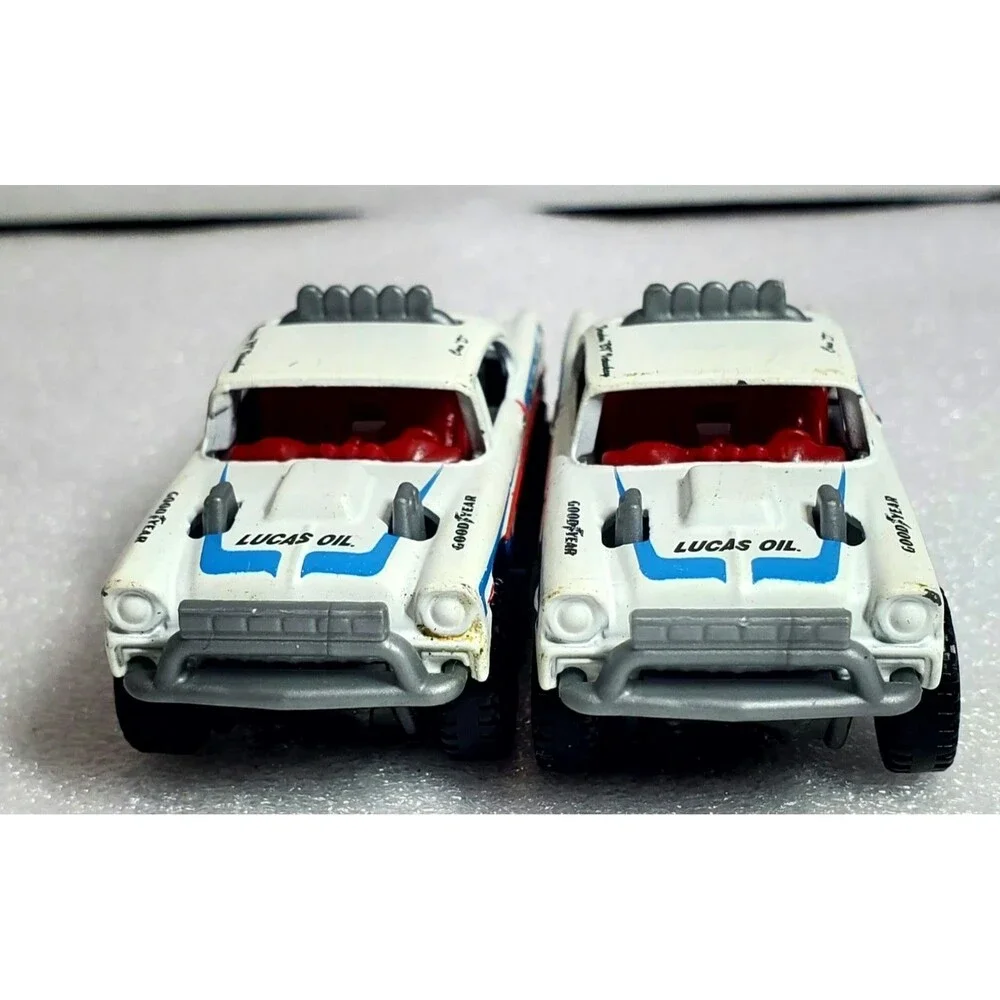 Hot Wheels 2019 Chevy Big Air Bel Air Blue White Race Car Diecast Loose Lot
